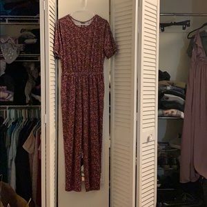 floral jumpsuit